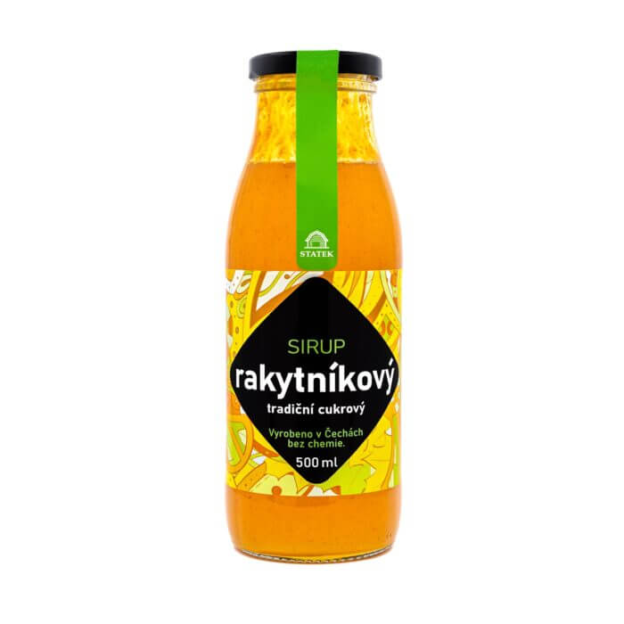 Sirup rakytníkový 500 ml - Obrázek 1