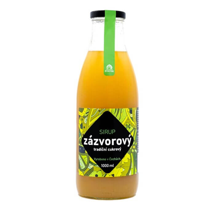 Sirup zázvorový s dužinou 1000 ml - Obrázek 1