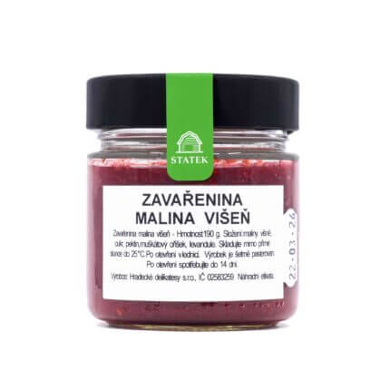 Zavařenina maliny a višeň 190 g